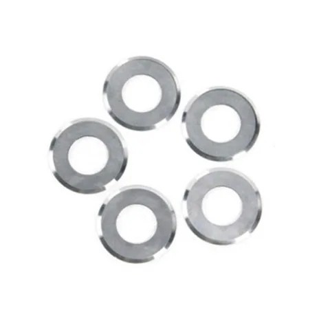 Large-hole round blades Large-hole round blades